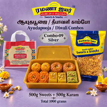 Ayuda Pooja Diwali Combo 09 – Silver